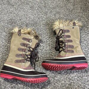 Sorel Boots Womens 6 Joan of Arctic Winter Snow Waterproof Insulated NL1540-254